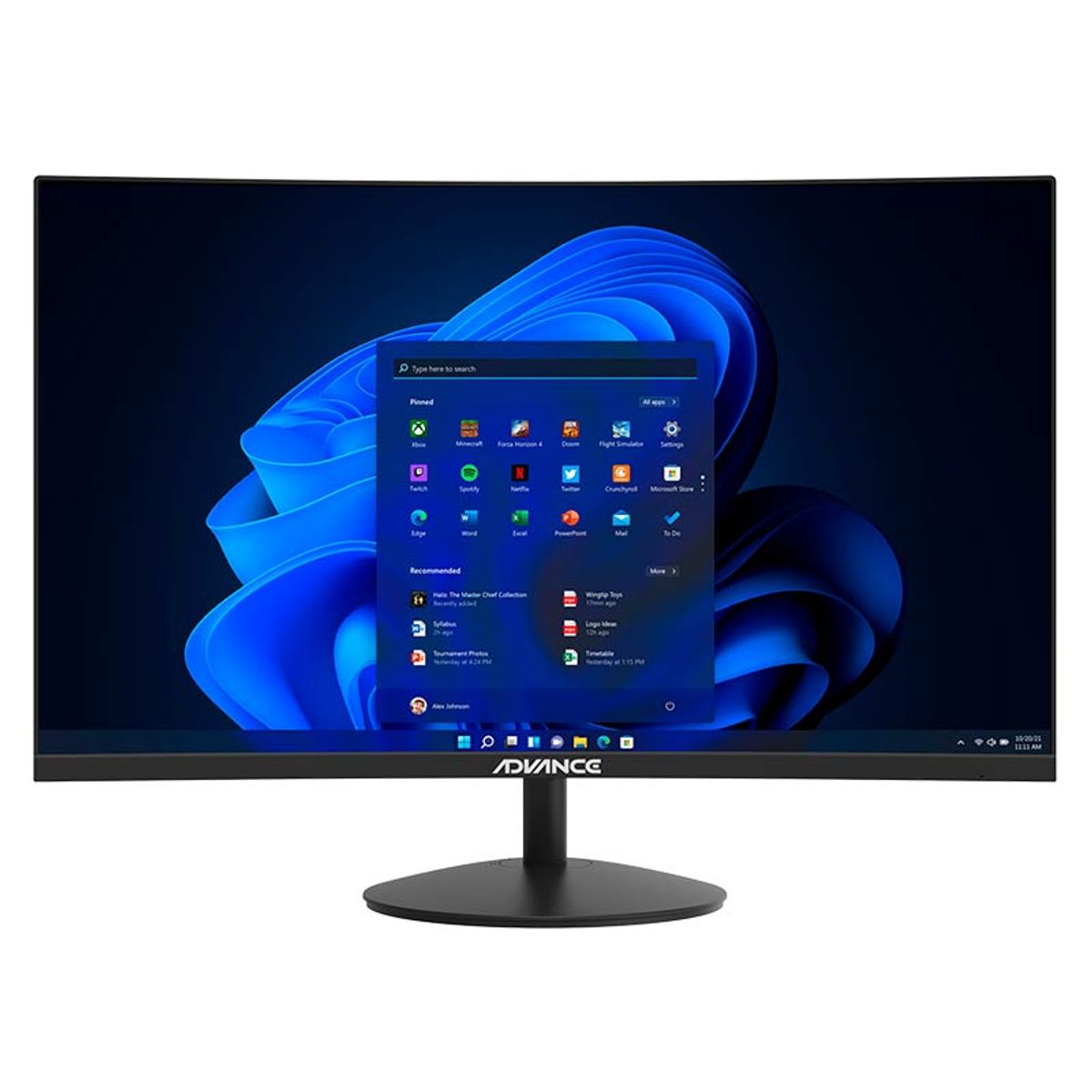 ADVANCE - MONITOR ADV-2751S ADVANCE CURVO 27 100HZ 1MS VA FHD HDMI DP