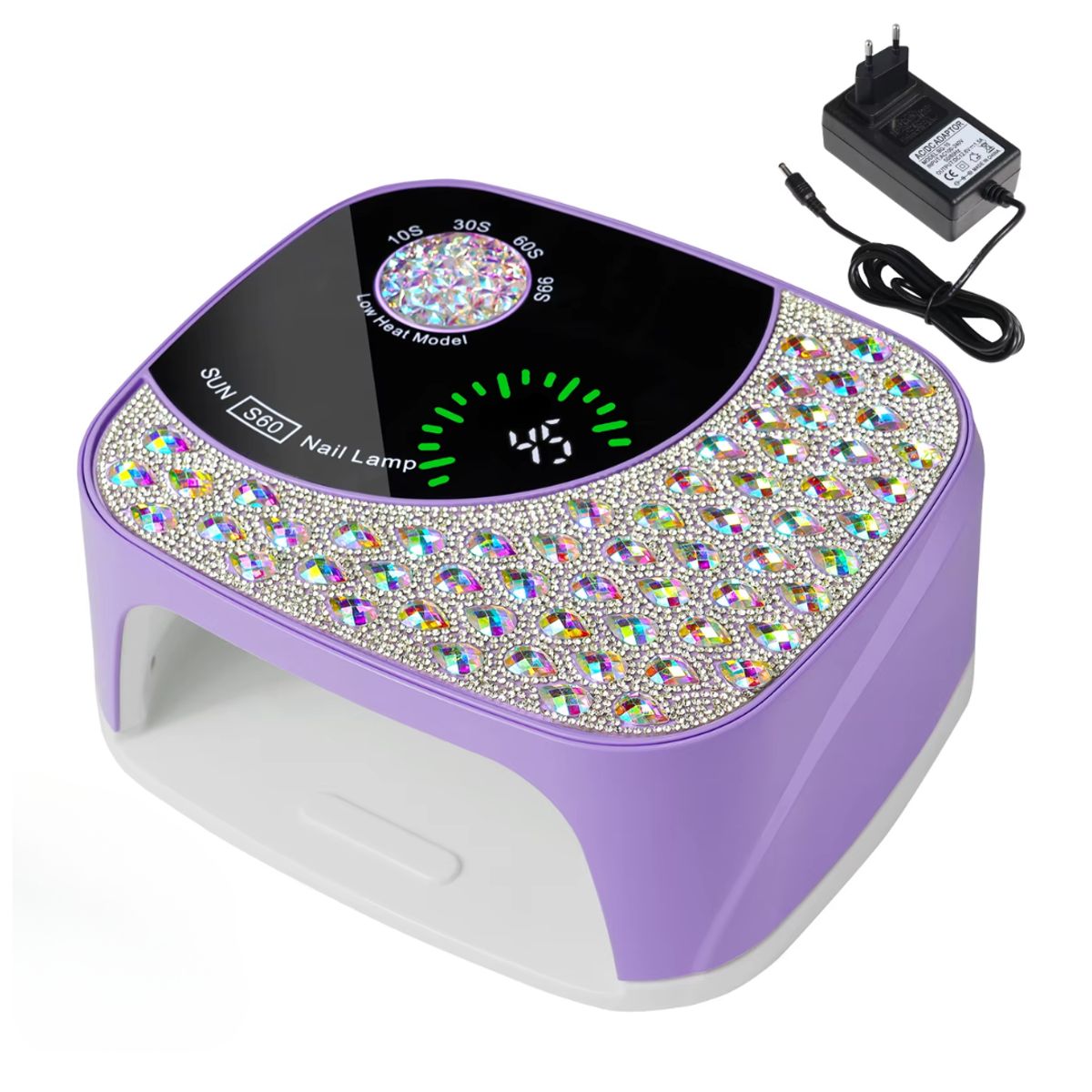 SEISA - Lampara Led Uv Profesional Secadora Uñas 168w Manicure