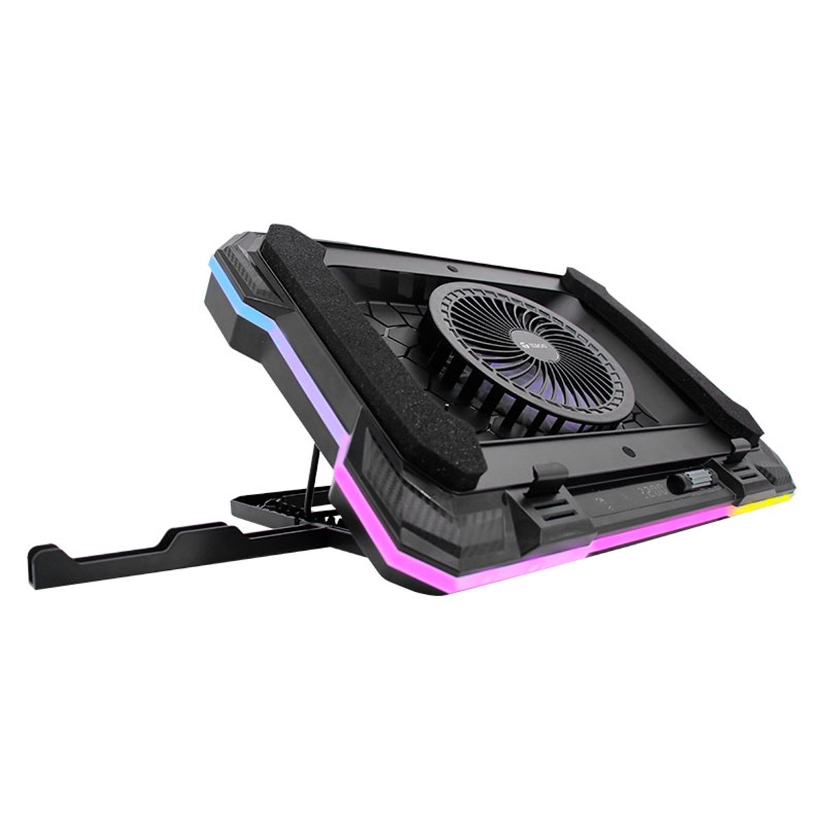 TEROS - Cooler para laptop TE7133N RGB de 14 hasta 19"