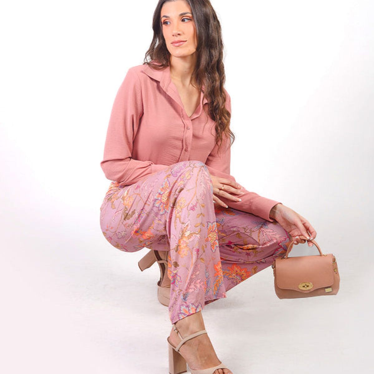 MICHELLE BELAU - CLEMENTINA - PANTALÓN SEMI PALAZZO