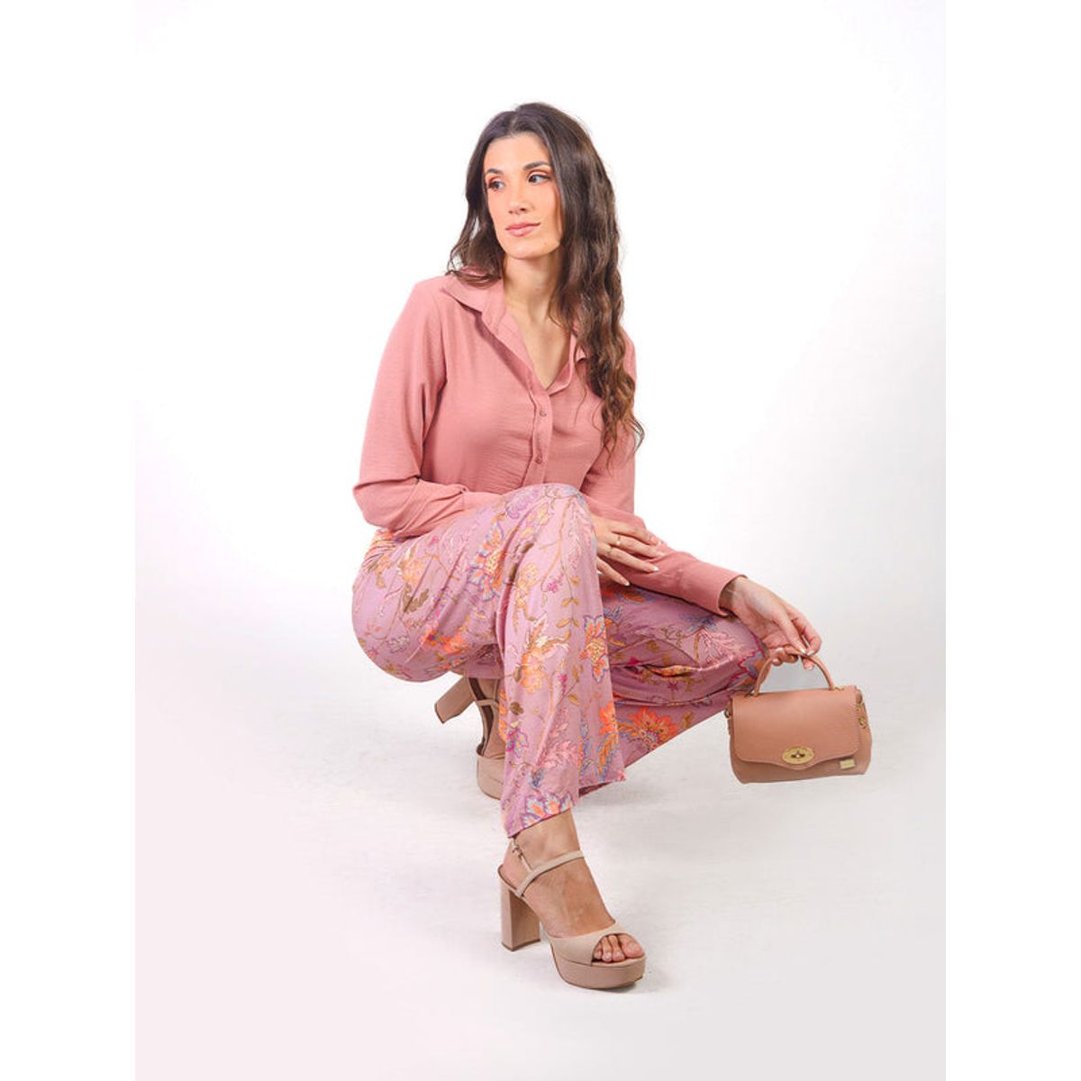 MICHELLE BELAU - CLEMENTINA - PANTALÓN SEMI PALAZZO