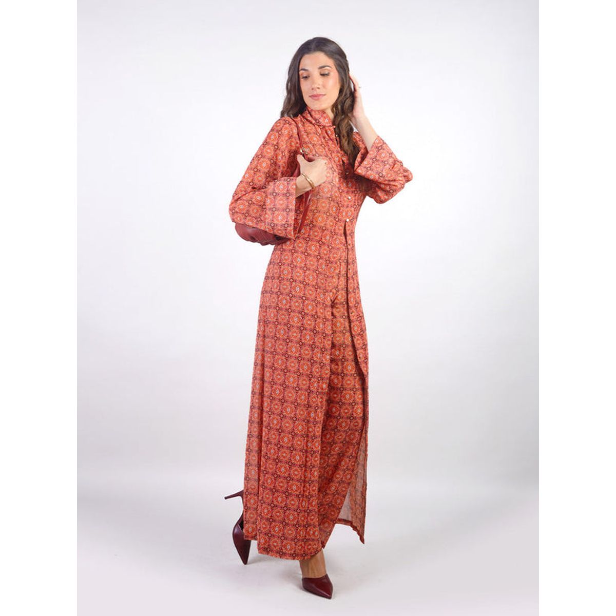 MICHELLE BELAU - VICTORIA - PANTALÓN SEMI PALAZZO