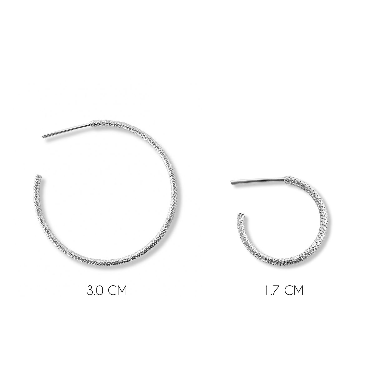 AMBAR JOYERIA - Argollas Maki Plata 925