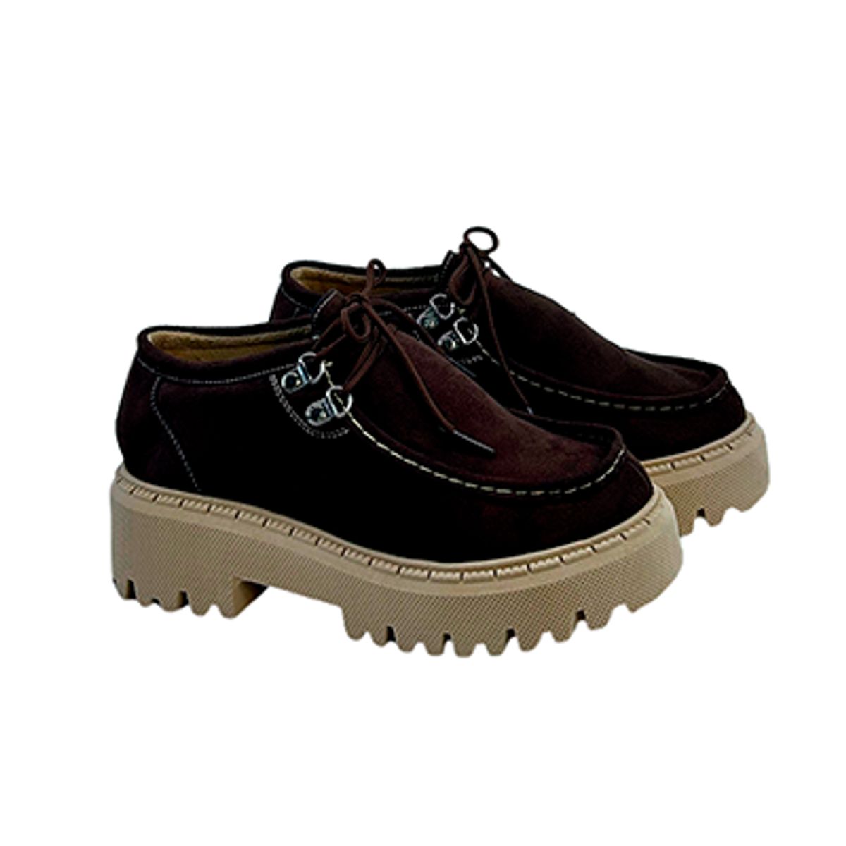 BASHIRA - Zapato para dama Garota Marron