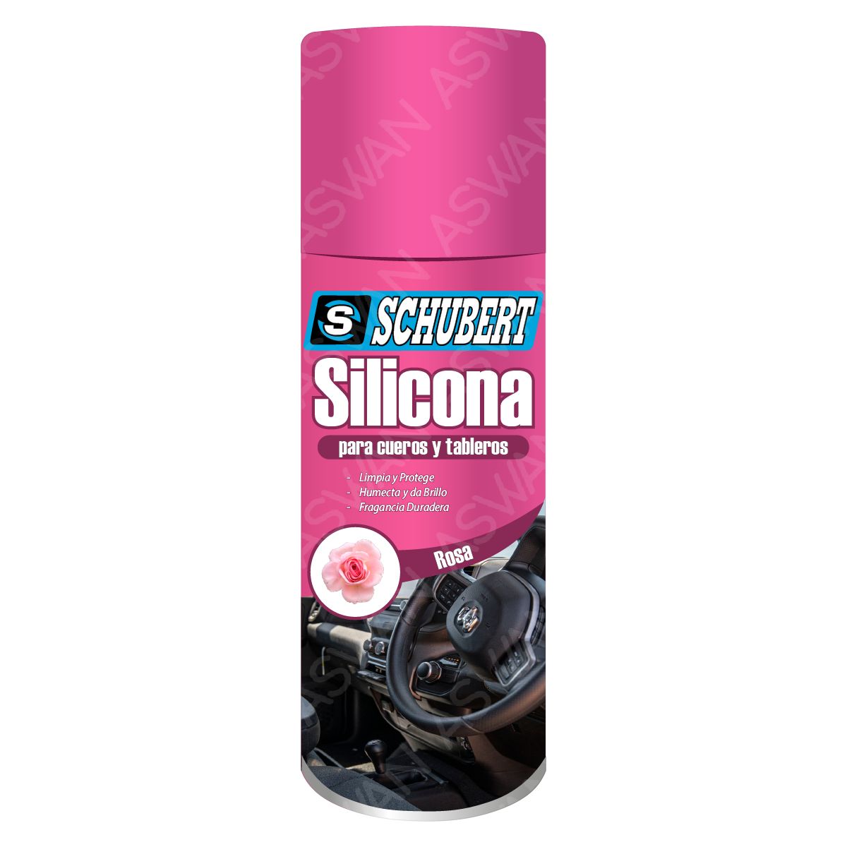 SCHUBERT - Silicona Para Cueros y Tableros Rosa - SCHUBERT