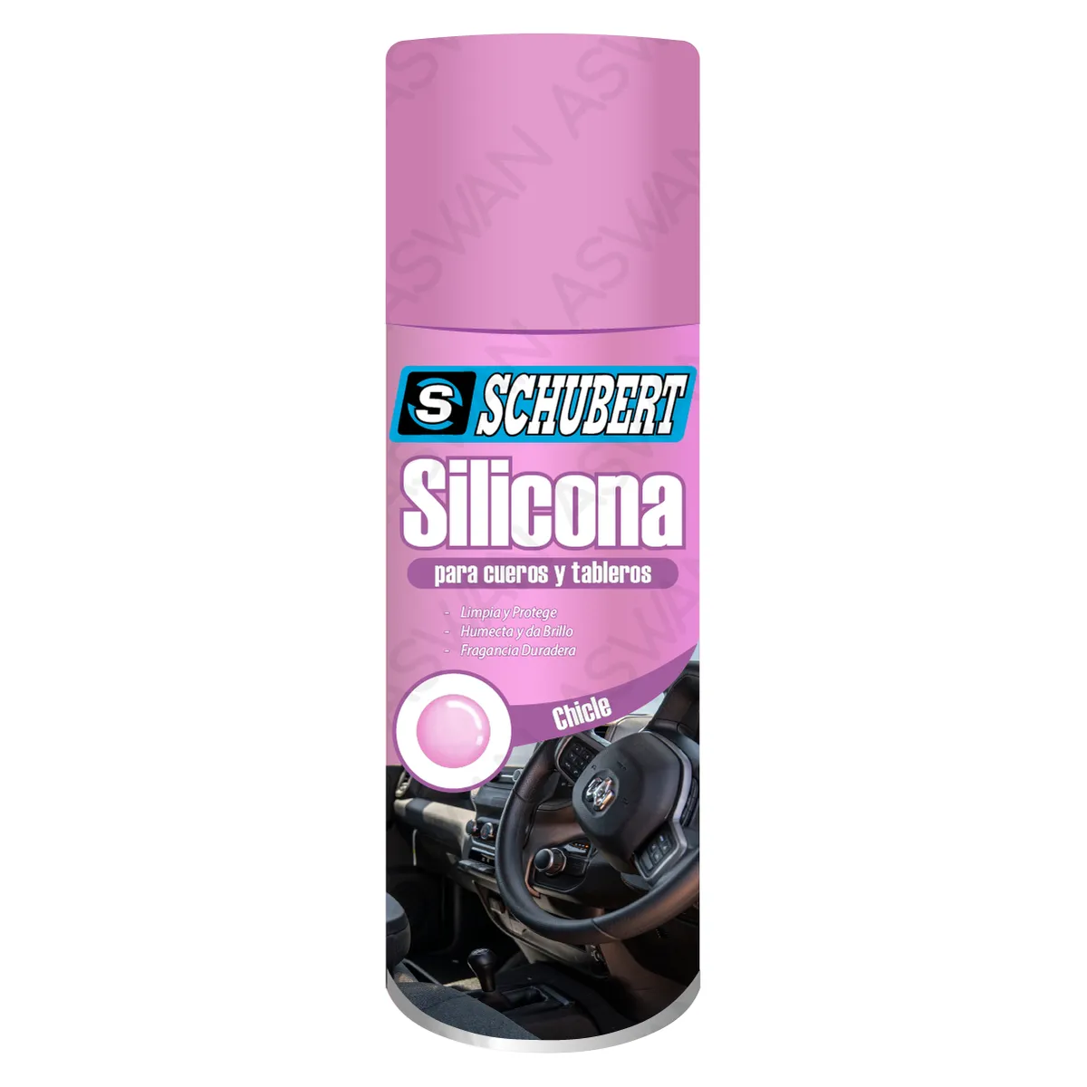 SCHUBERT - Silicona Para Cueros y Tableros Chicle - SCHUBERT