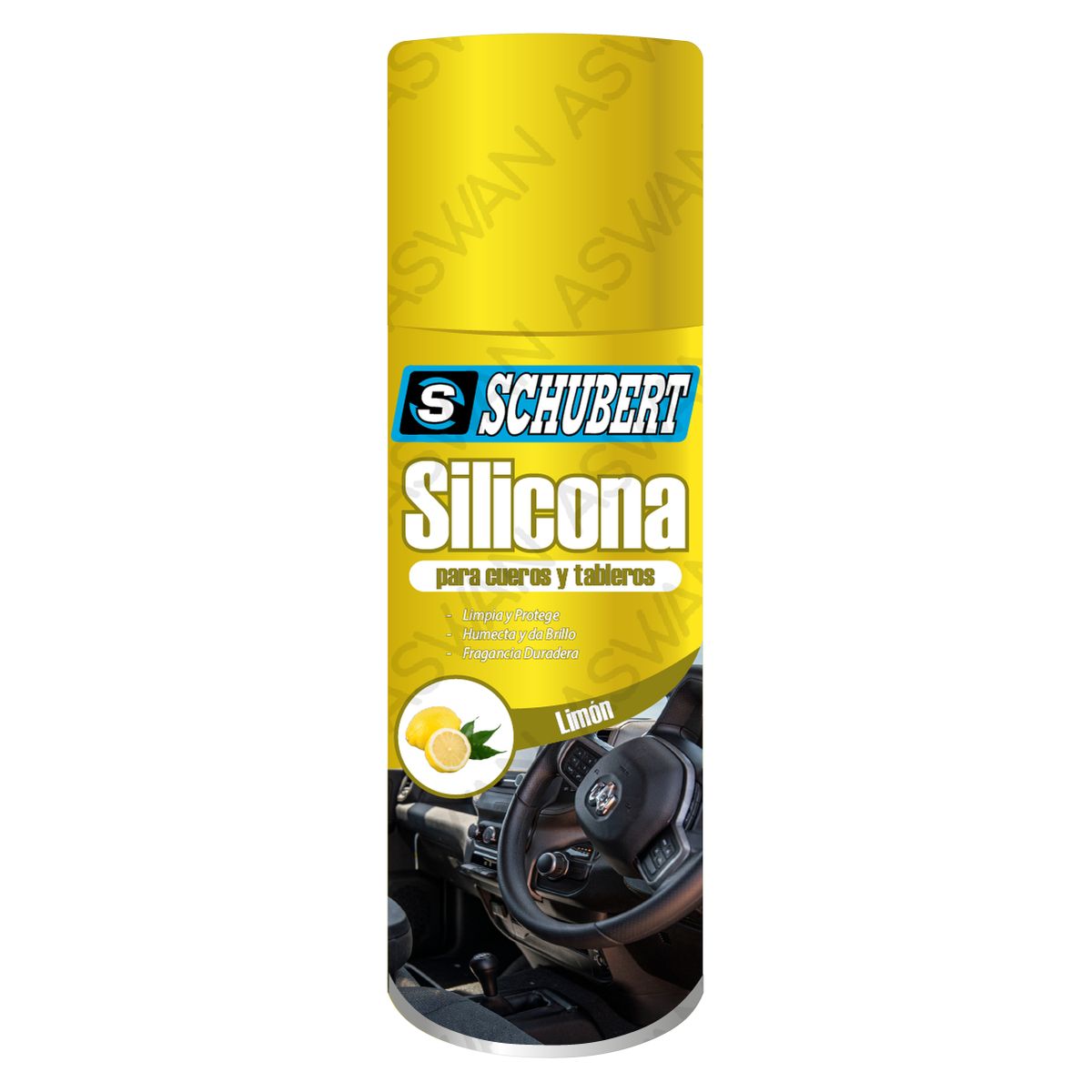 SCHUBERT - Silicona Para Cueros y Tableros Limón - SCHUBERT