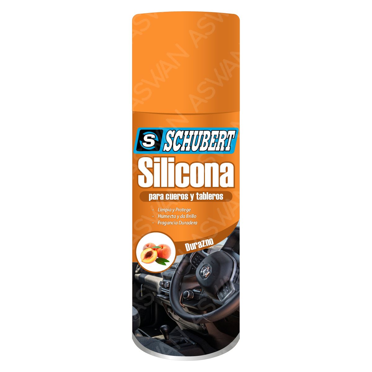 SCHUBERT - Silicona Para Cueros y Tableros Durazno - SCHUBERT