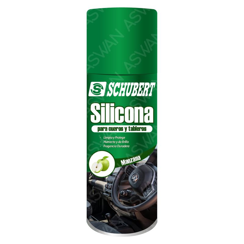SCHUBERT - Silicona Para Cueros y Tableros Manzana - SCHUBERT