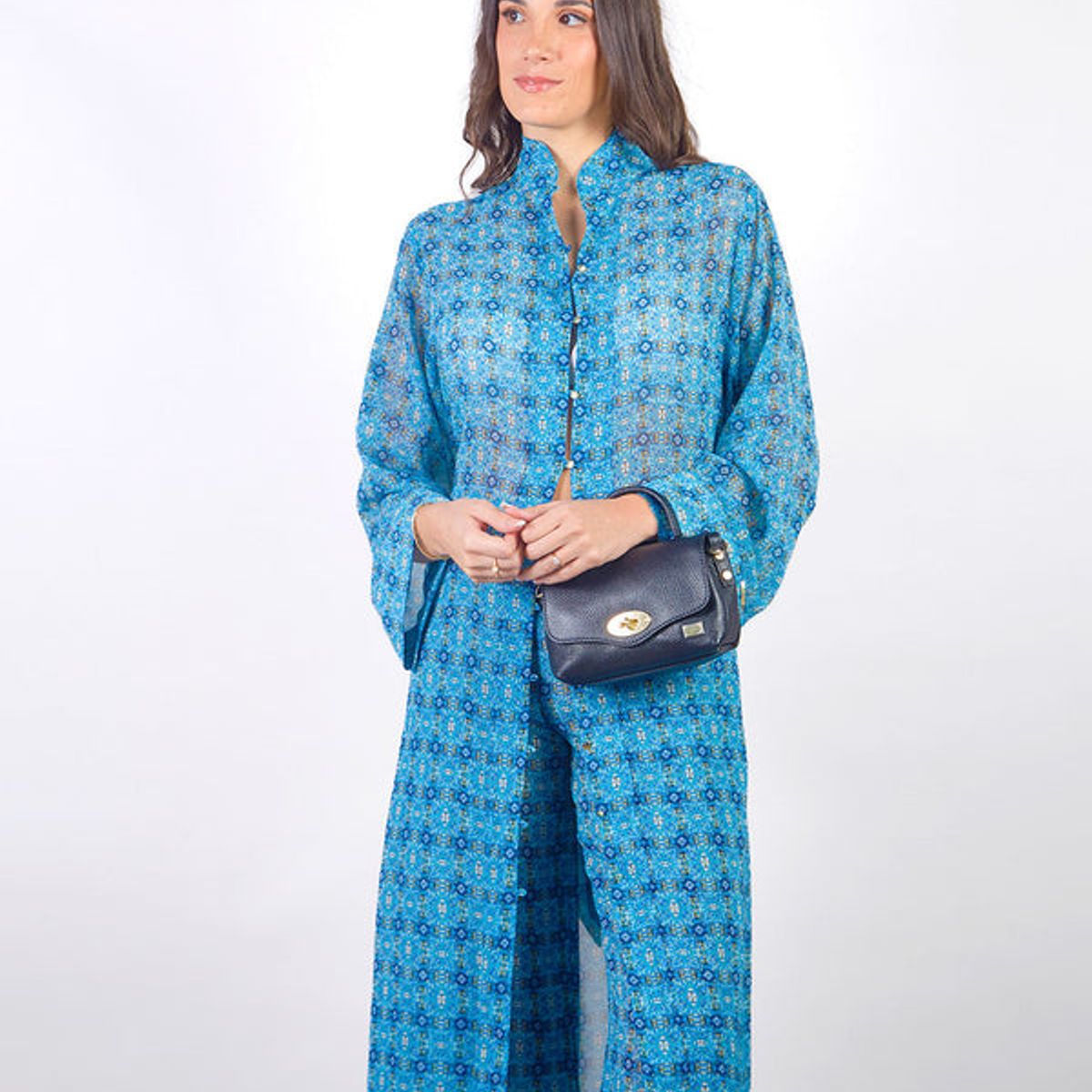 MICHELLE BELAU - VICTORIA - VESTIDO MANGA LARGA