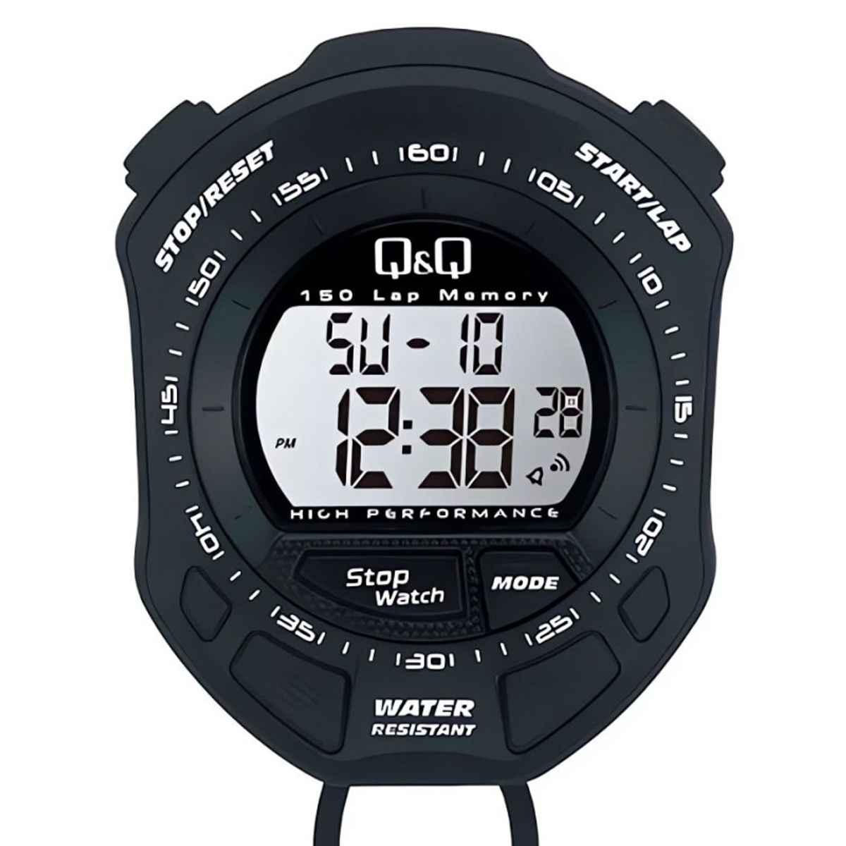 Q&Q - Cronómetro Q&Q MF01J 150 Memorias 10 hrs Resolución 01/100