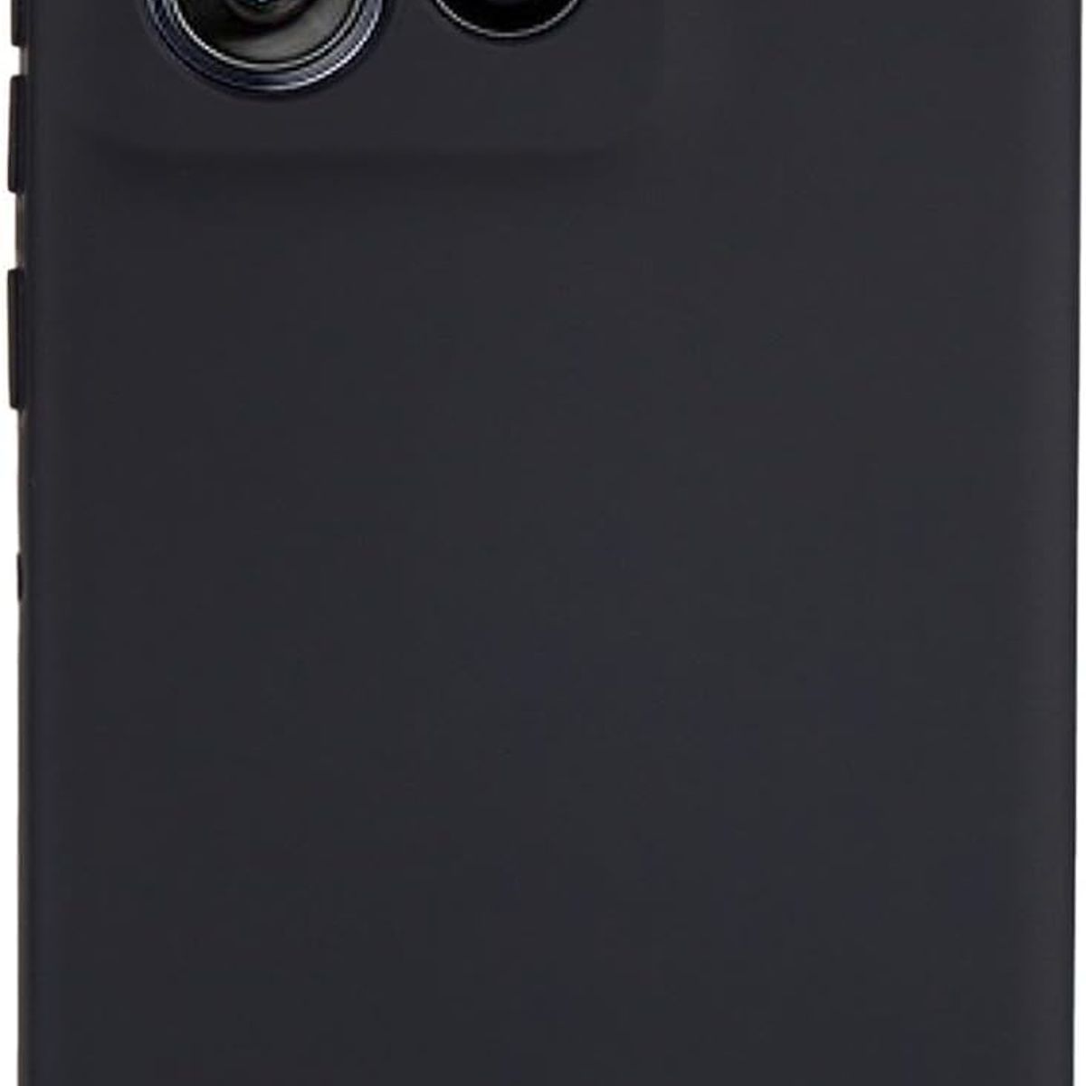 GENERICO - Case Protector para Motorola Edge 50 Neo Silicona Negro