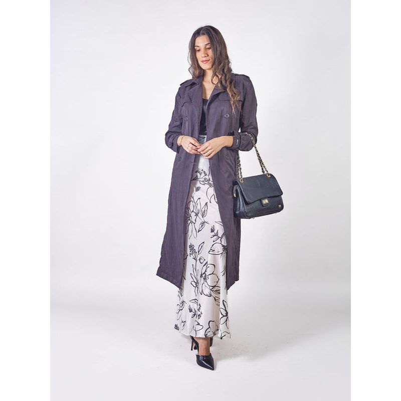 MICHELLE BELAU - THAIS - TRENCH COAT LARGO