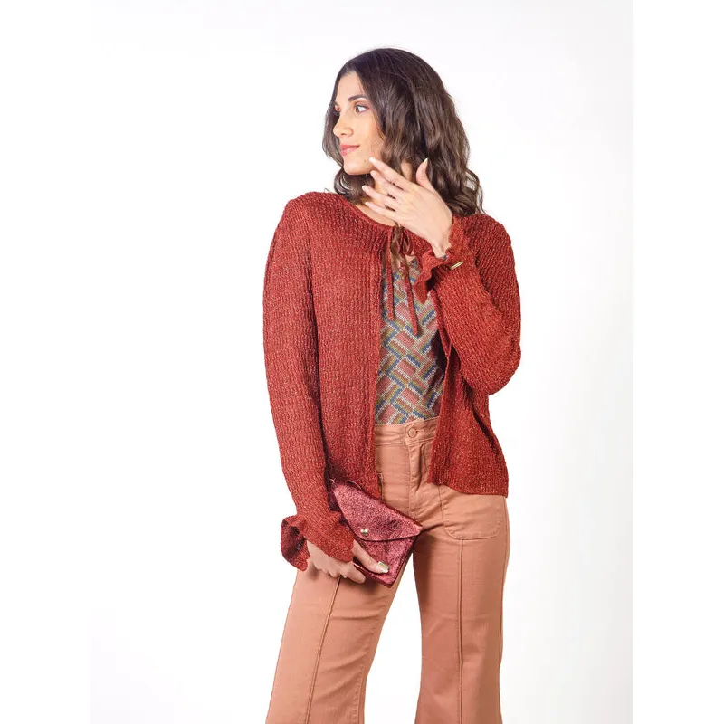 MICHELLE BELAU - AMELIA - CHOMPA TEJIDA