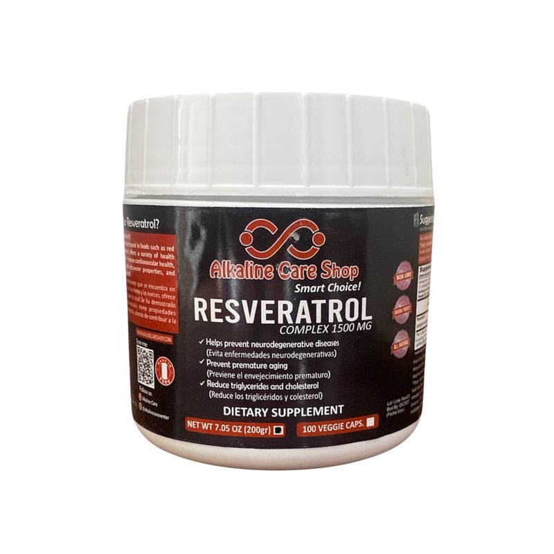 ALKALINE CARE - Resveratrol Complex 200gr x 3 Alkaline Care