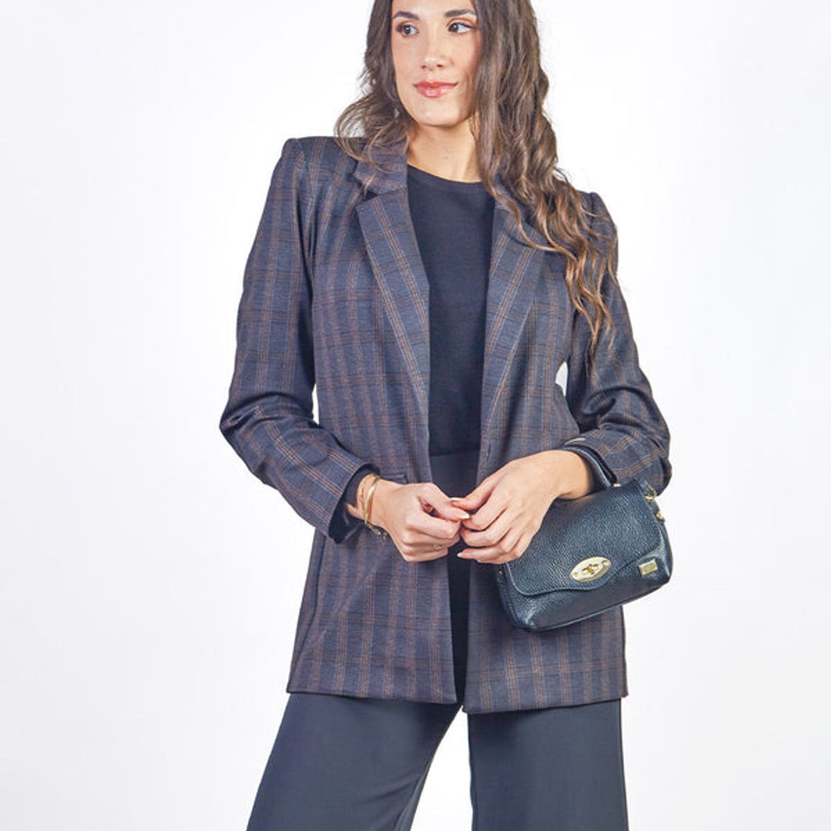 MICHELLE BELAU - ENITH - SACO CLÁSICO MANGA LARGA