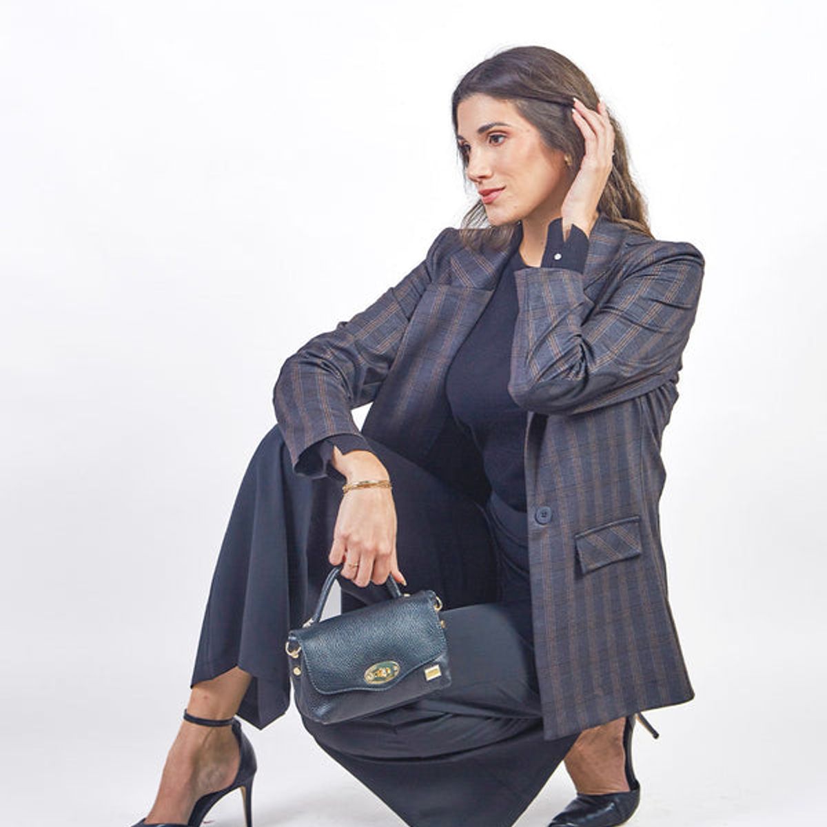 MICHELLE BELAU - ENITH - SACO CLÁSICO MANGA LARGA