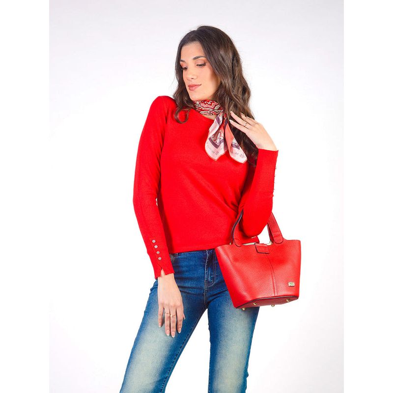 MICHELLE BELAU - ATENAS - CHOMPA TEJIDA