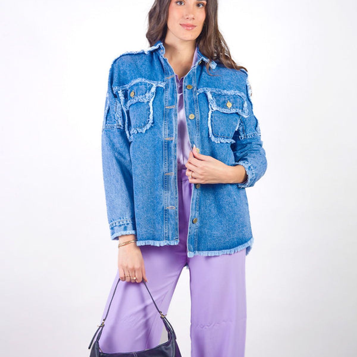 MICHELLE BELAU - JOELENE - CASACA DENIM
