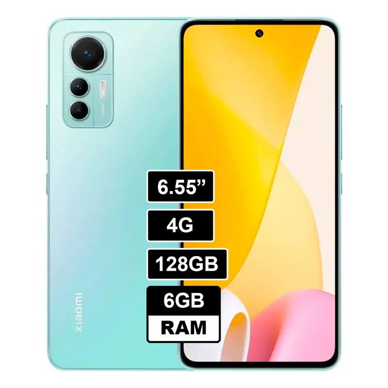 XIAOMI - CELULAR XIAOMI MI 12 LITE 4G 128GB 6GB VERDE