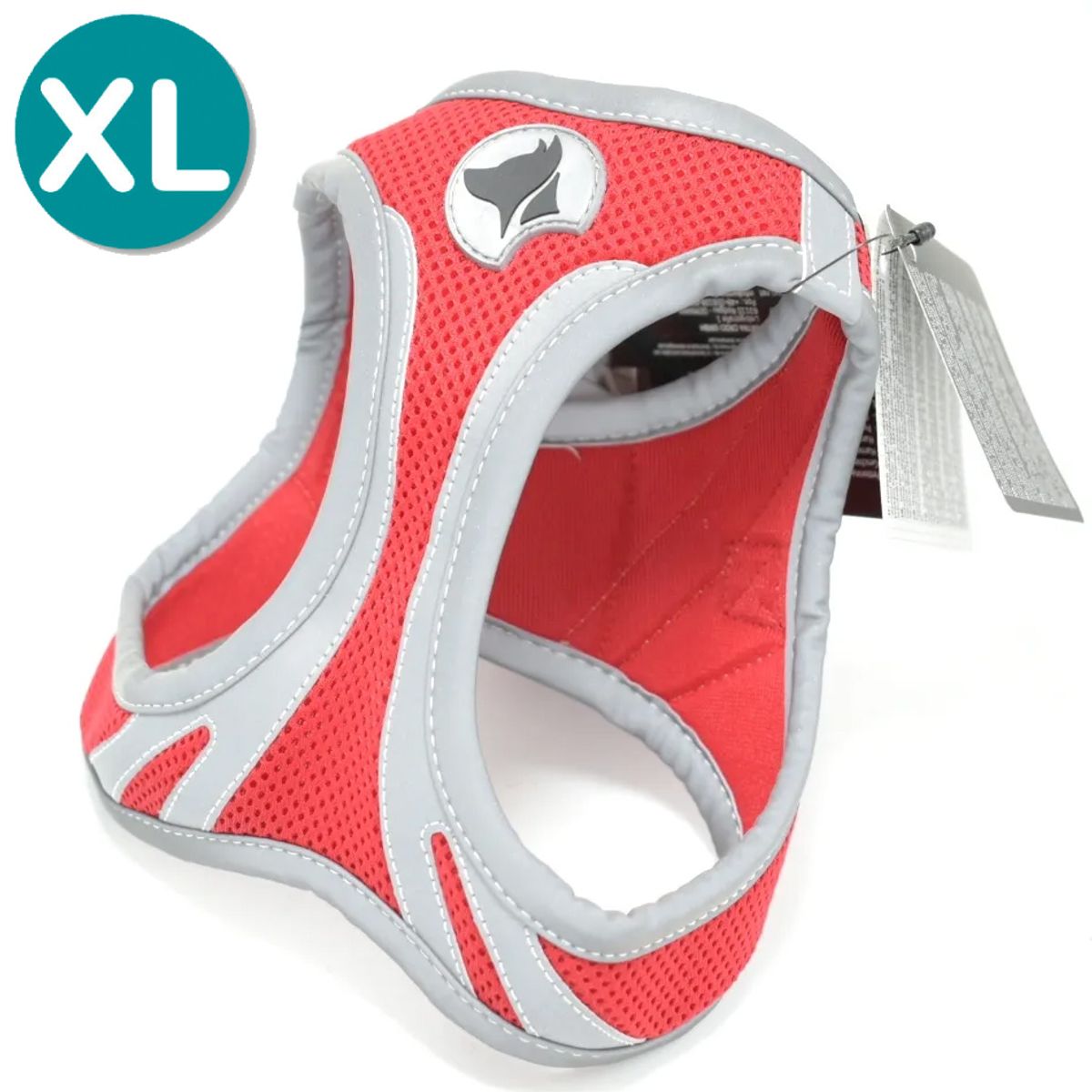 CROCI - Arnes reflectivo para perros rojo - XL