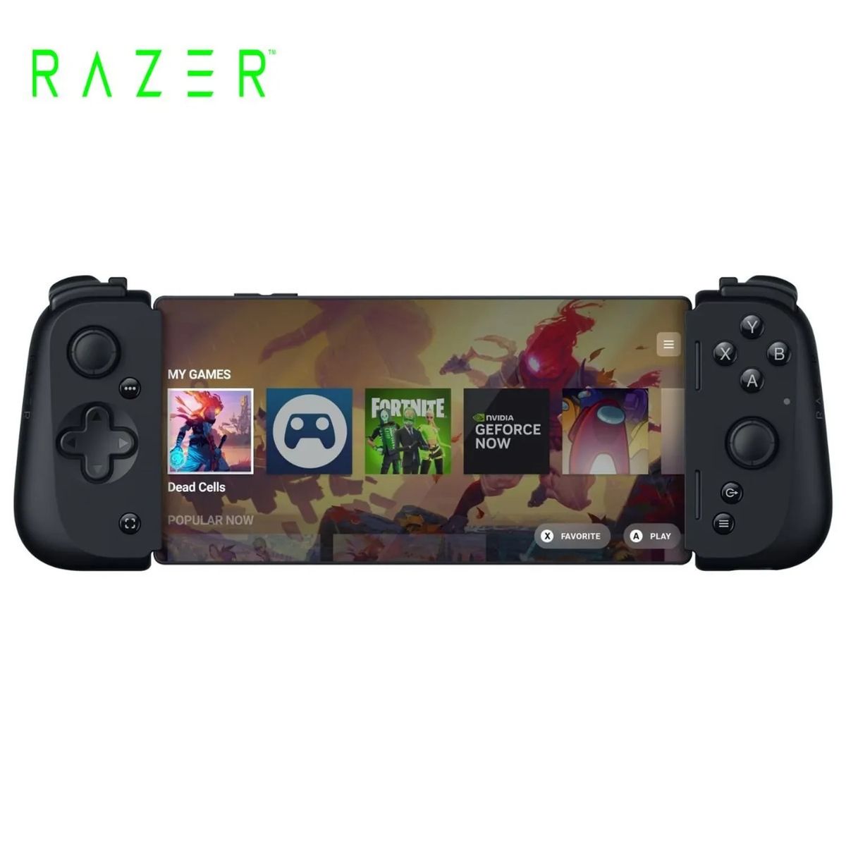 RAZER - CONTROLADOR UNIVERSAL GAMING RAZER KISHI V2 NEGRO RZ06-04180100-R3U1