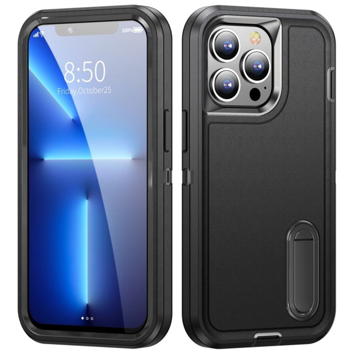 GENERICO - Funda para Samsung A13 4G Adventure Extreme Negro