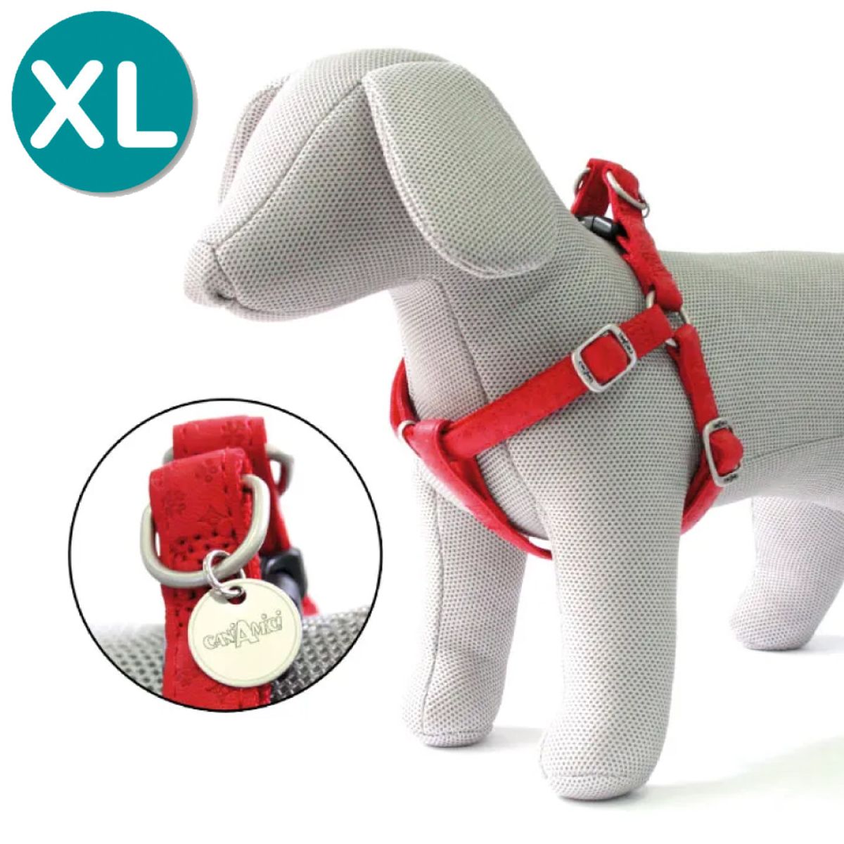CROCI - Arnes para perros Vanity Rojo - XL