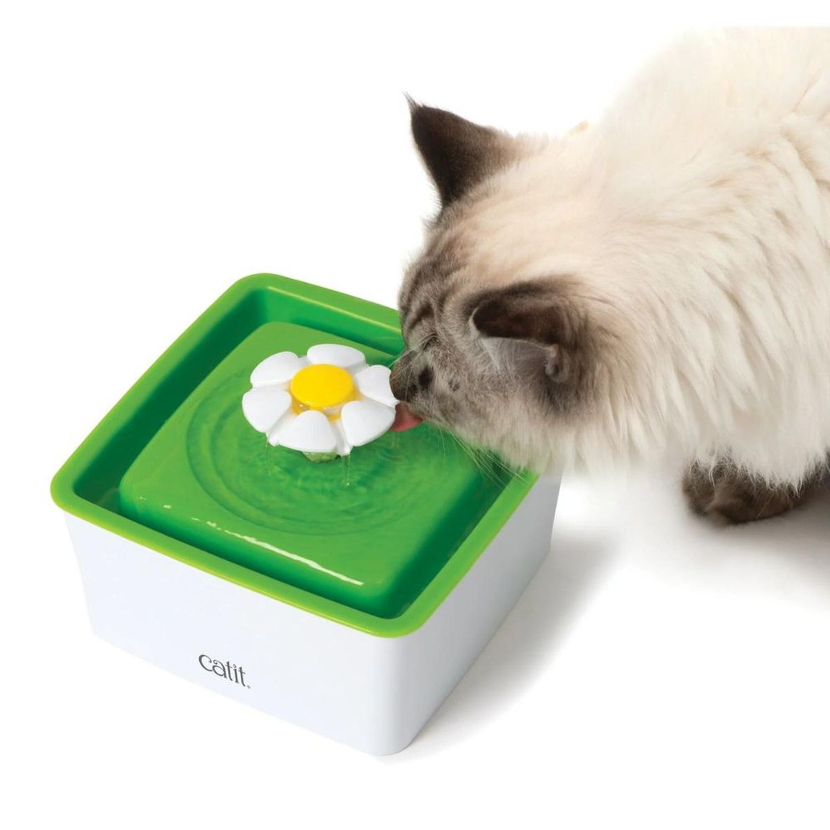 CATIT - Fuenta de Agua para Gatos Catit Mini Flower Fountain, 1,5L