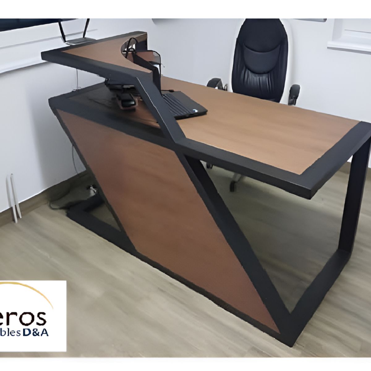 GENERICO - Escritorio Recepción  KATSUMI color negro