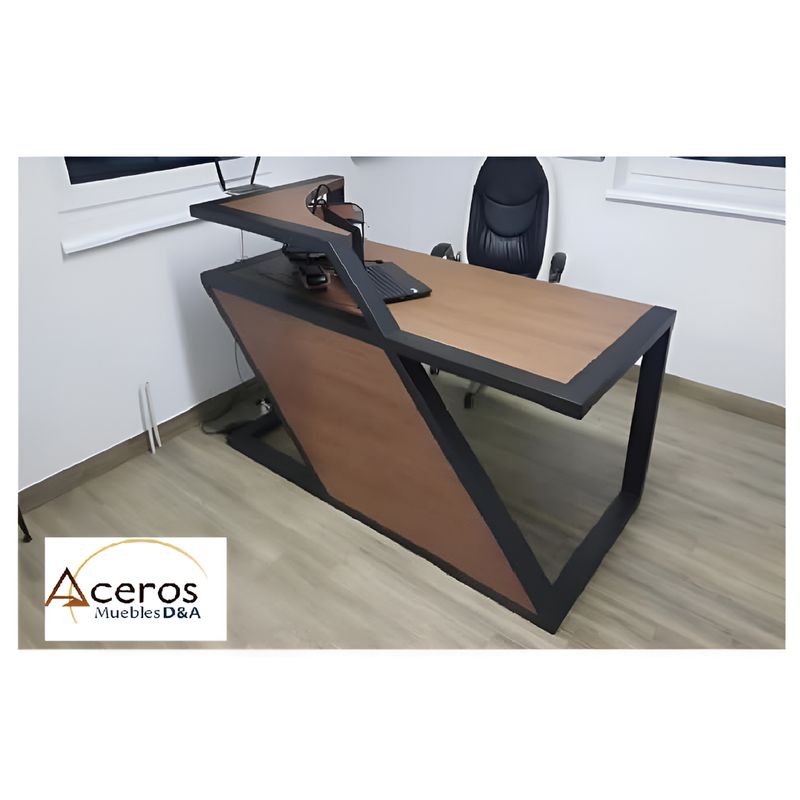 GENERICO - Escritorio Recepción  KATSUMI color negro