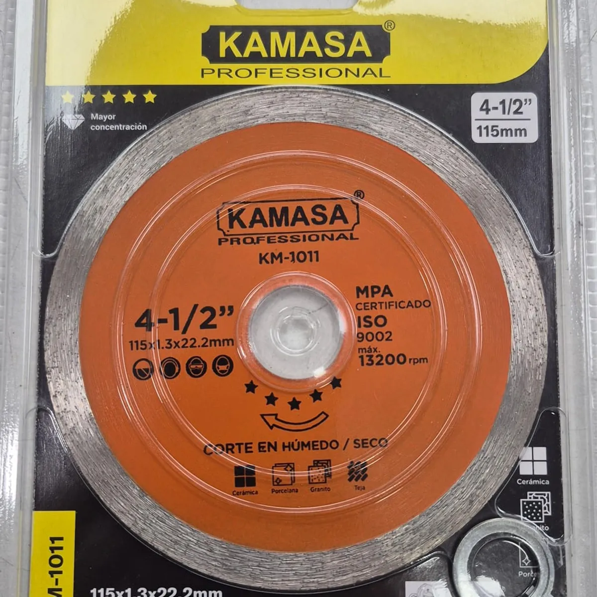 KAMASA - Disco Naranja KAMASA 4 1/2