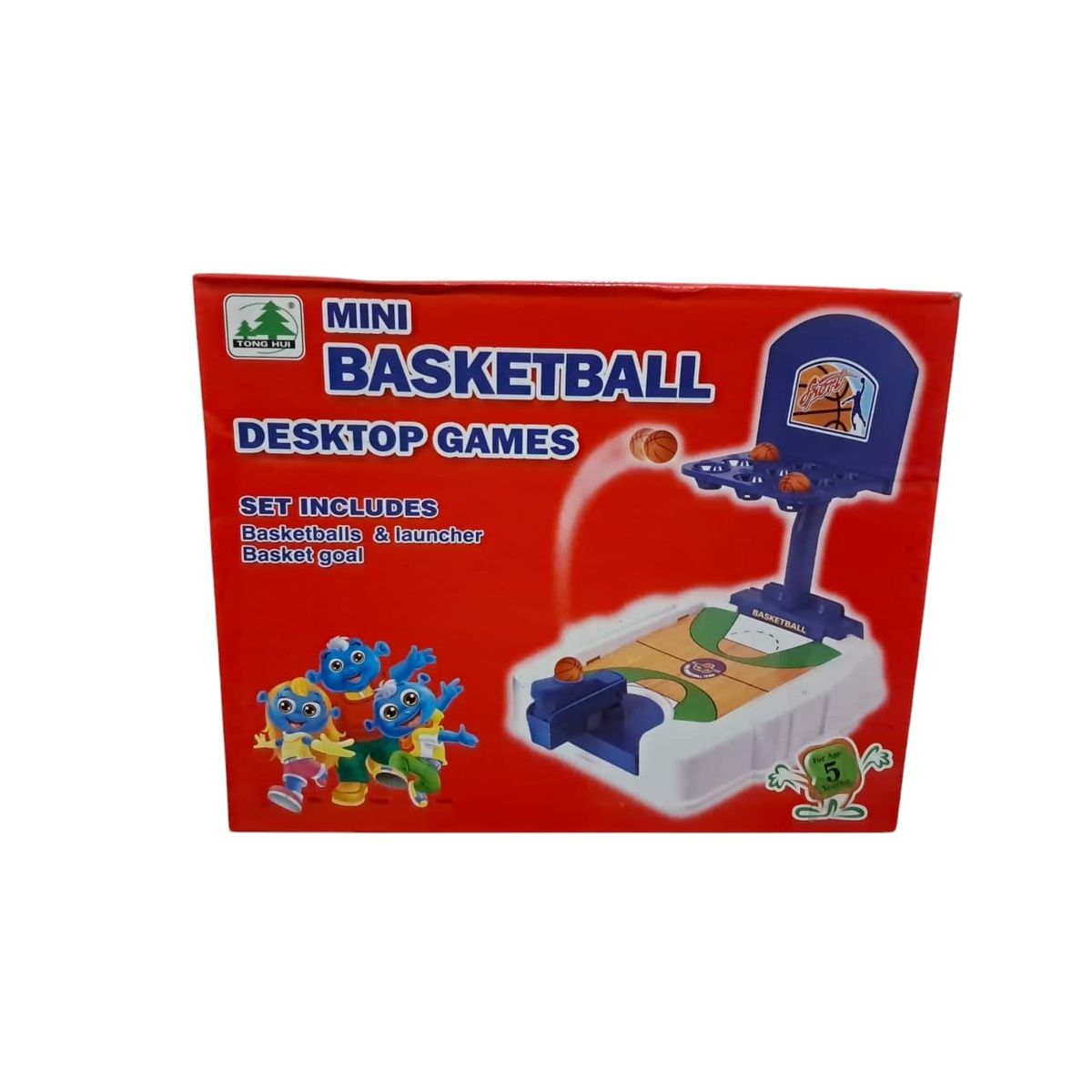GENERICO - Mini Basket Basketball Lanzador Juego De Mesa