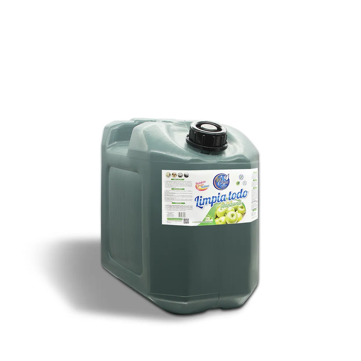 GENERICO - Limpiatodo Desinfectante Sol Clean 18Lt Aroma Manzana