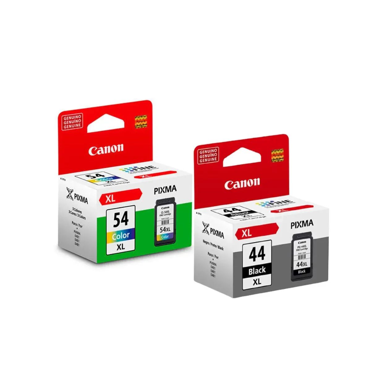 CANON - Cartuchos Canon 44xl - 54xl Negro y Tricolor