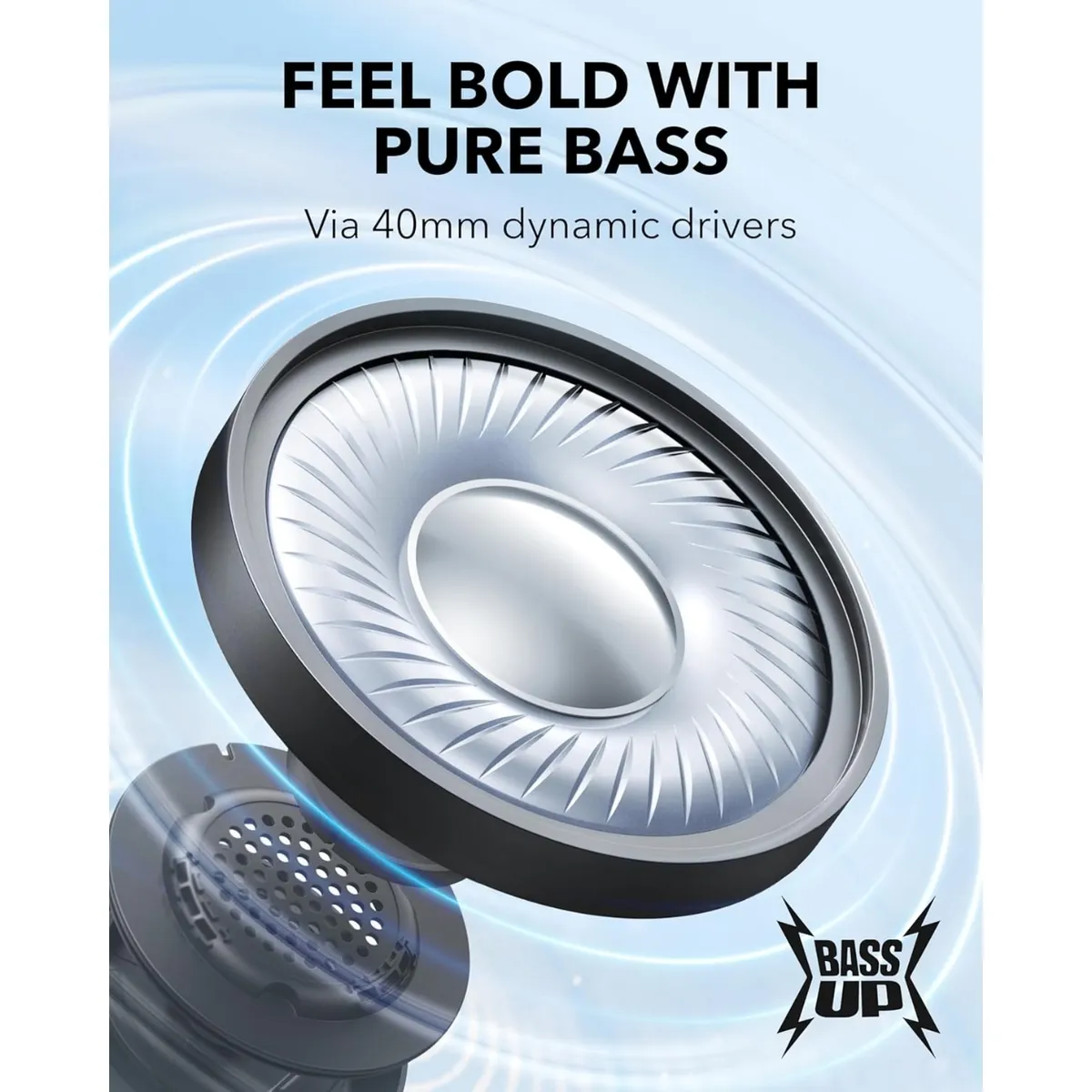 SOUNDCORE BY ANKER - Audifonos Anker SoundCore H30i Negro 70h