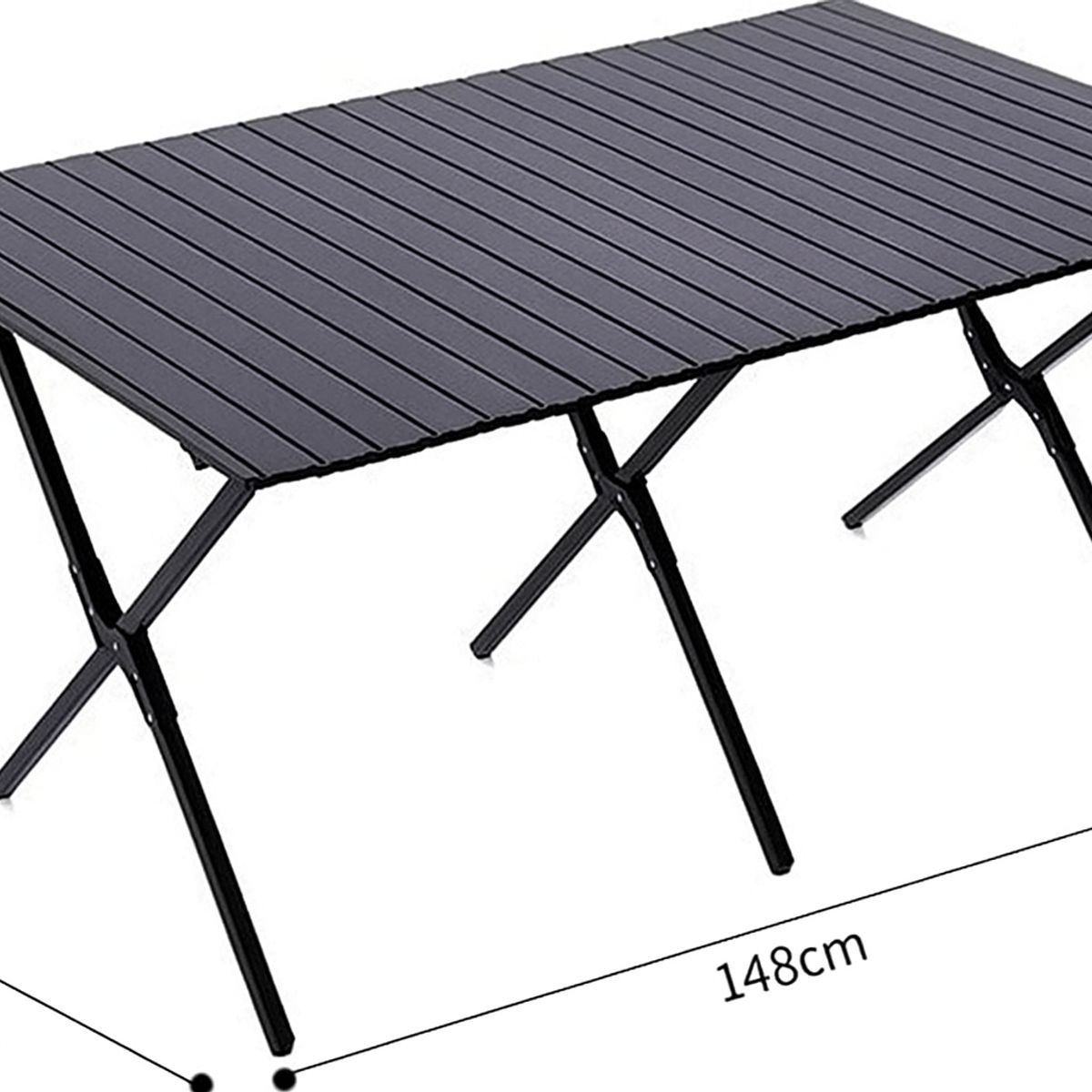 GENERICO - JUEGO DE 1 MESA Y 6 SILLAS PLEGABLES PARA ACAMPAR