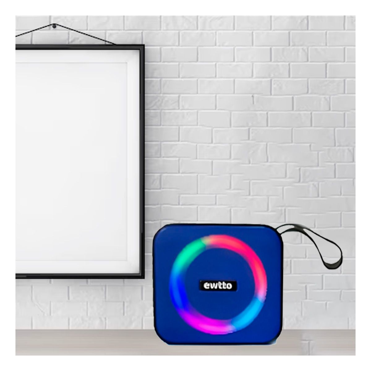 RYBIU IMPORT - Pack4 Bocina Chica Funcional en Color Azul