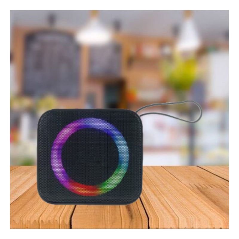 RYBIU IMPORT - Pack6 Bocina Chica de Sonido en Color Negro