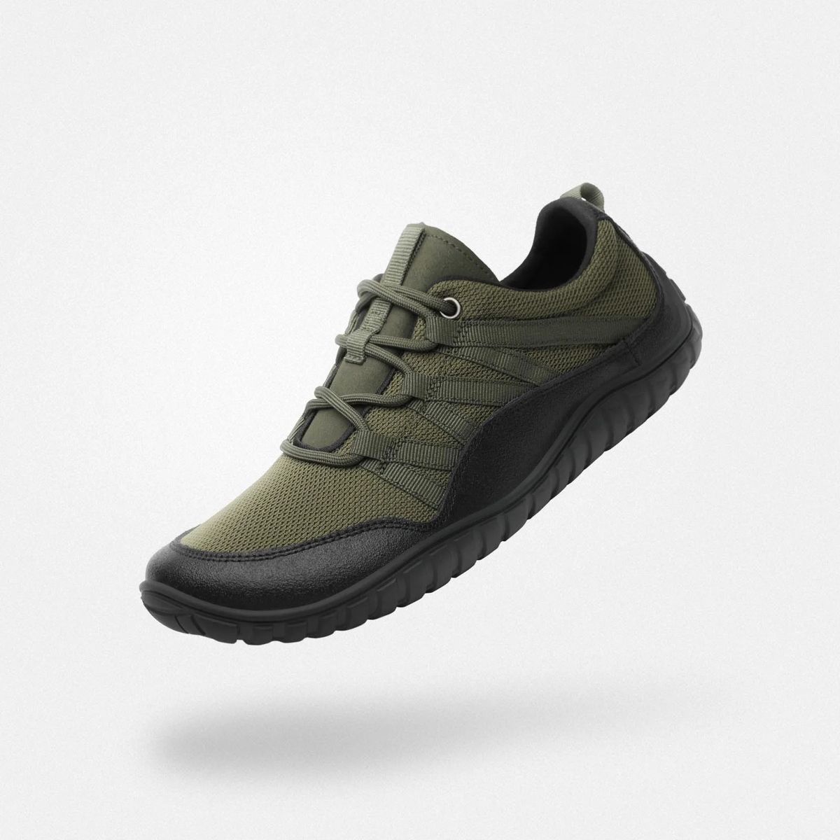 SAGUARO - Saguaro - Zapatilla Forestep I Barefoot Casual Shoes - Verde Militar