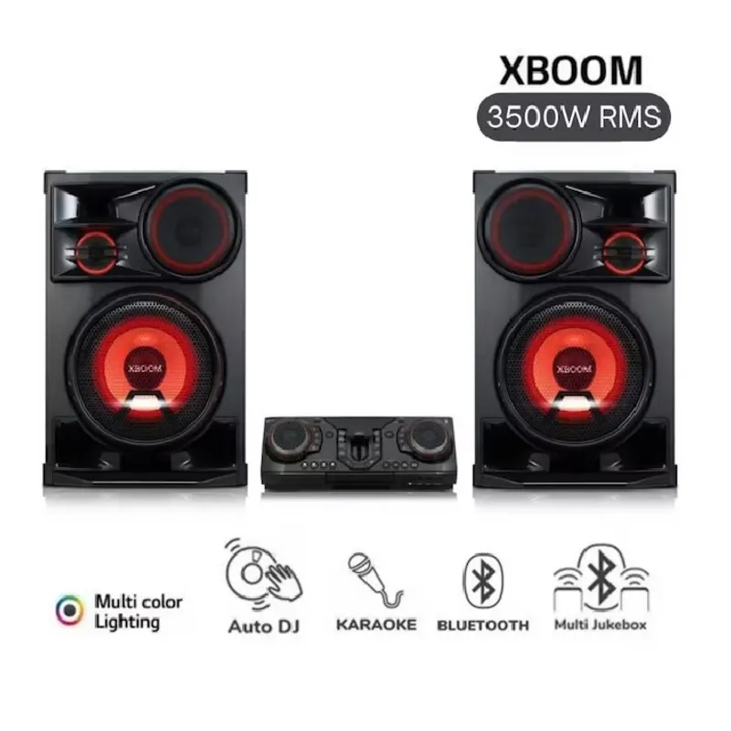 LG - Minicomponente XBOOM CL98 3500W Bluetooth Karaoke Star LG CL98