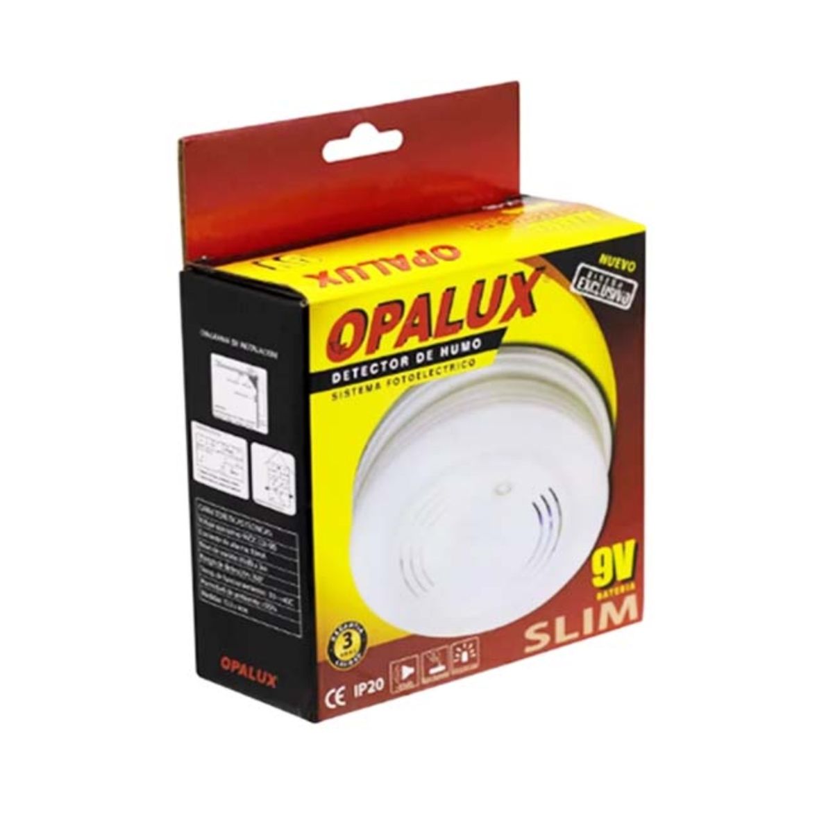 OPALUX - DETECTOR DE HUMO PORTATIL CONVENCIONAL