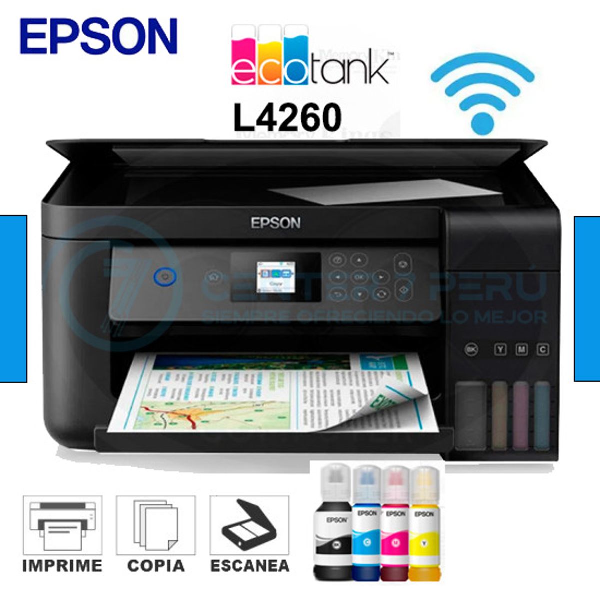 EPSON - impresora multifuncional EPSON L4260 Dúplex wifi