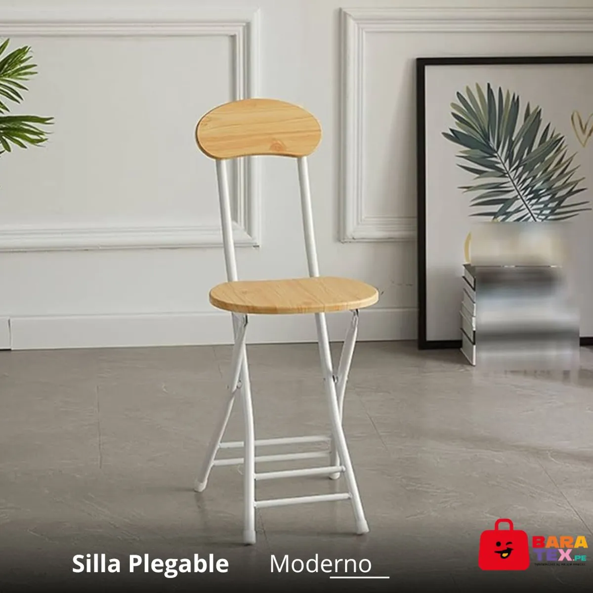 GENERICO - Silla de oficina plegable  estilo ergonomico moderno
