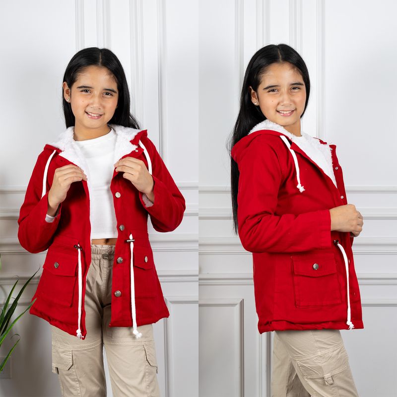 DANUS - casaca forro campera drill niña-danus