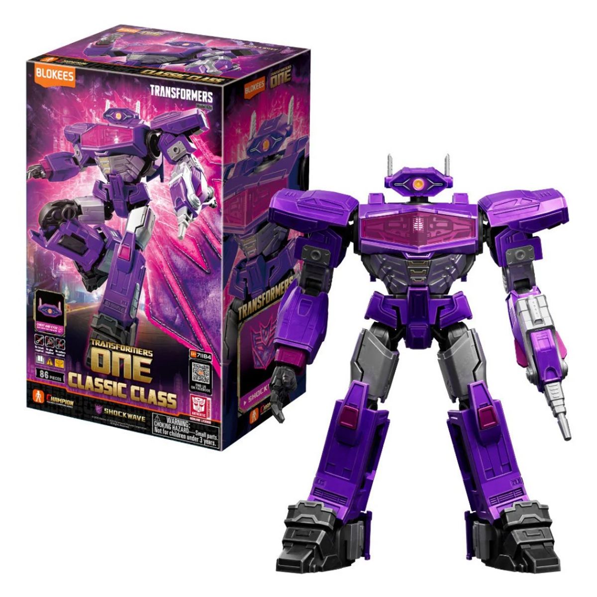 HASBRO - Blokees Transformers One Shockwave Class 18 Armable - 71184