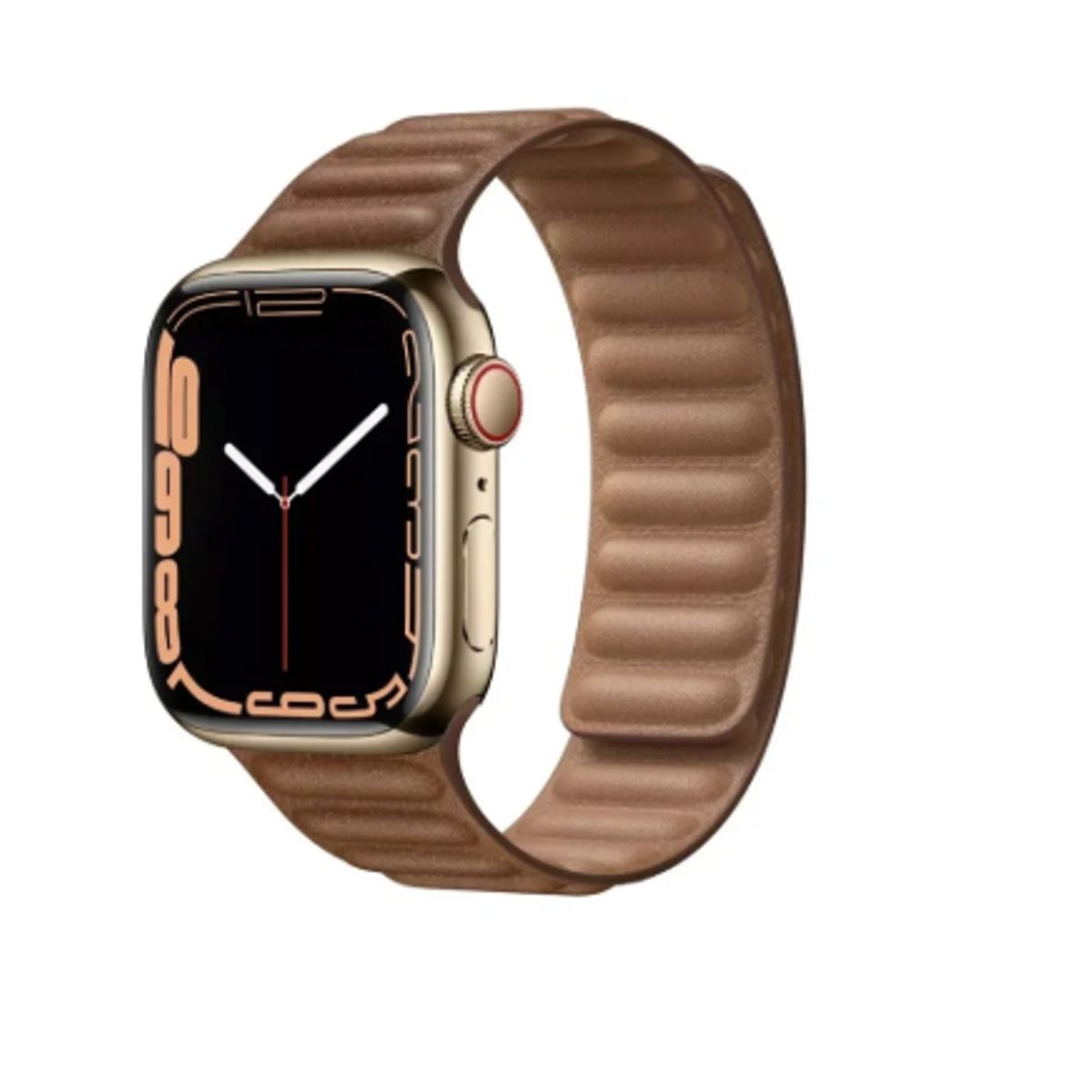 GENERICO - Correa de Cuero Imantado para apple watch 46mm - BROWN