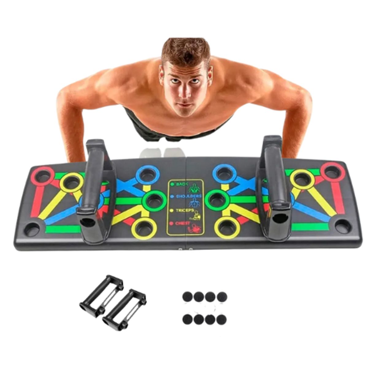 SUN - Tablero Push Up Planchas Flexiones abdominales