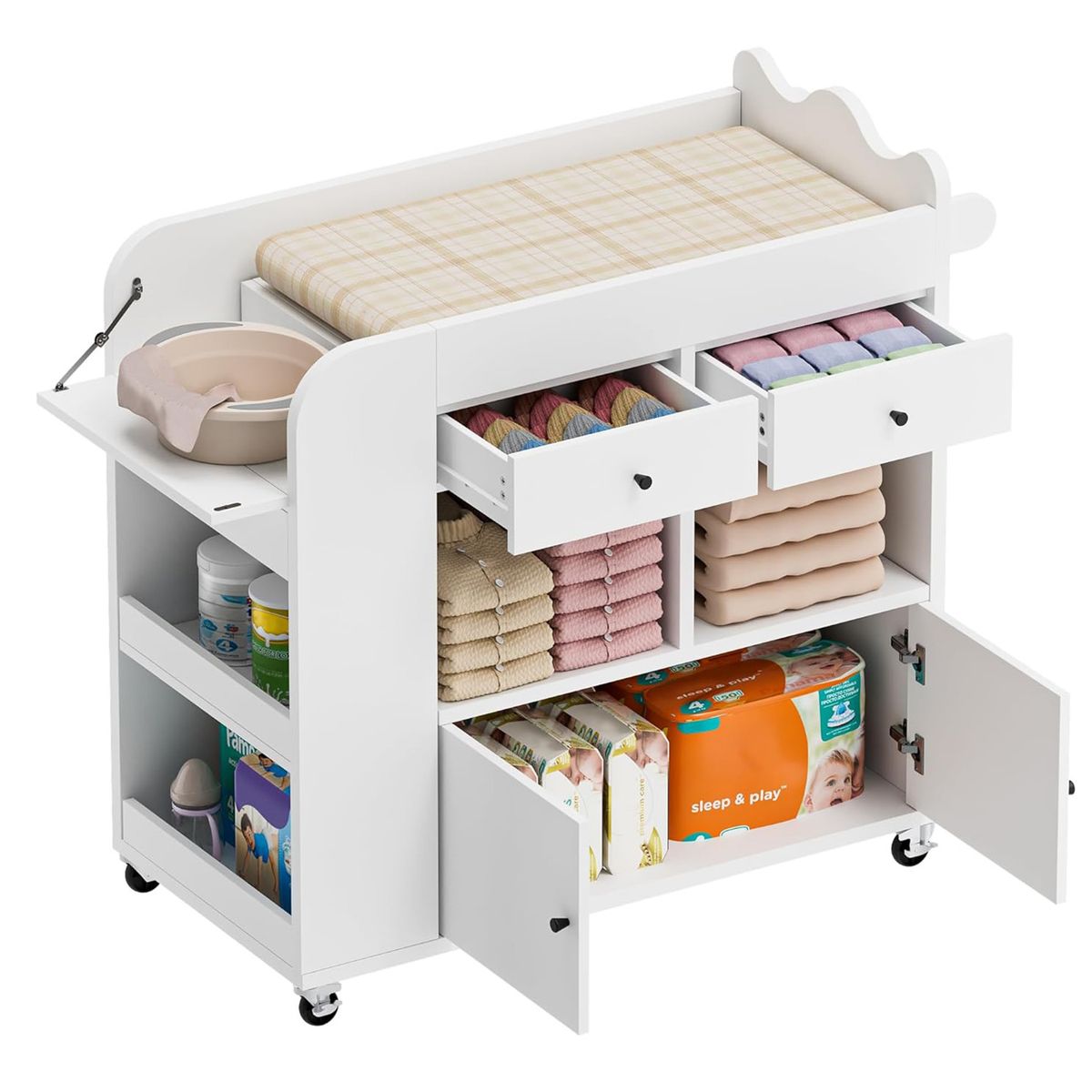 DIBA MUEBLES - Comoda Cambiador Bebe Suky - DIBA Muebles