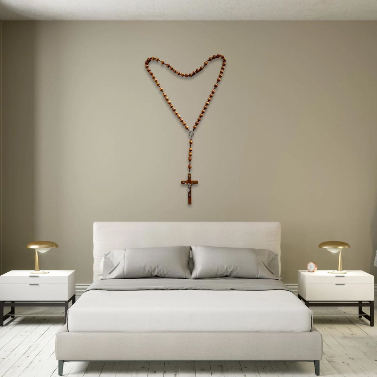 Rosario Medalla de San Benito de Pared - Olivo, marca SANTORAL - Foto 2